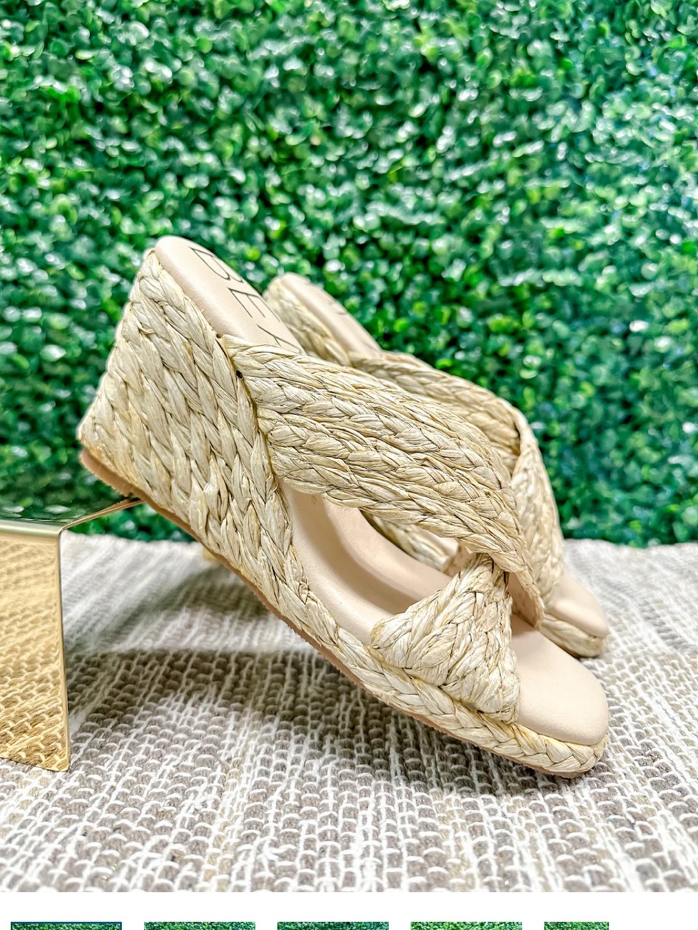 Beach By Matisse Bondi Woven Espadrille Wedge Sandal - Natural - Picture 3 of 7